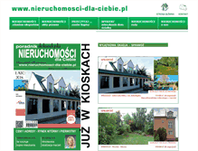 Tablet Screenshot of nieruchomosci-dla-ciebie.pl